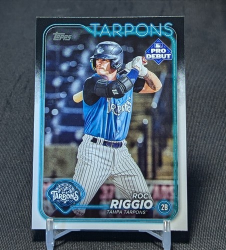 Roc Riggio Prospect Rookie 2024 Topps Pro Debut Card #PD-112 Tampa Tarpons