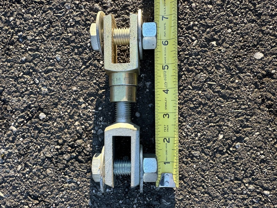 HEAVY DUTY Clevis Male & Female Yoke Adjustable Turnbuckle Threaded
