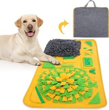 Tikaton Snuffle Mat for Dogs Puzzle Toys for Dogs Anxiety Relief Smell Training