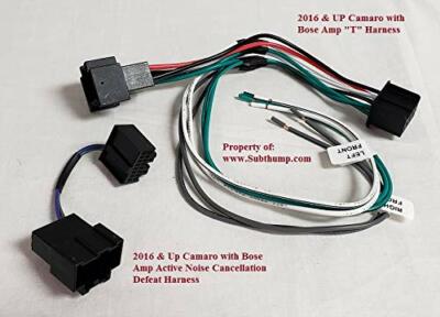 2014-2018  Silverado/Sierra Bose Add Amp Adapter Kit With ANC Defeat Harness