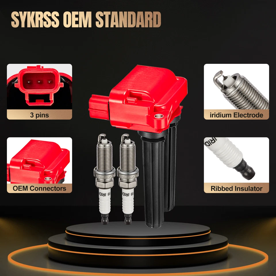 8X Bobinas de encendido + 16 bujías para Dodge Ram 1500 2500 Durango 5,7 L V8 UF50 Foto 2 de 4