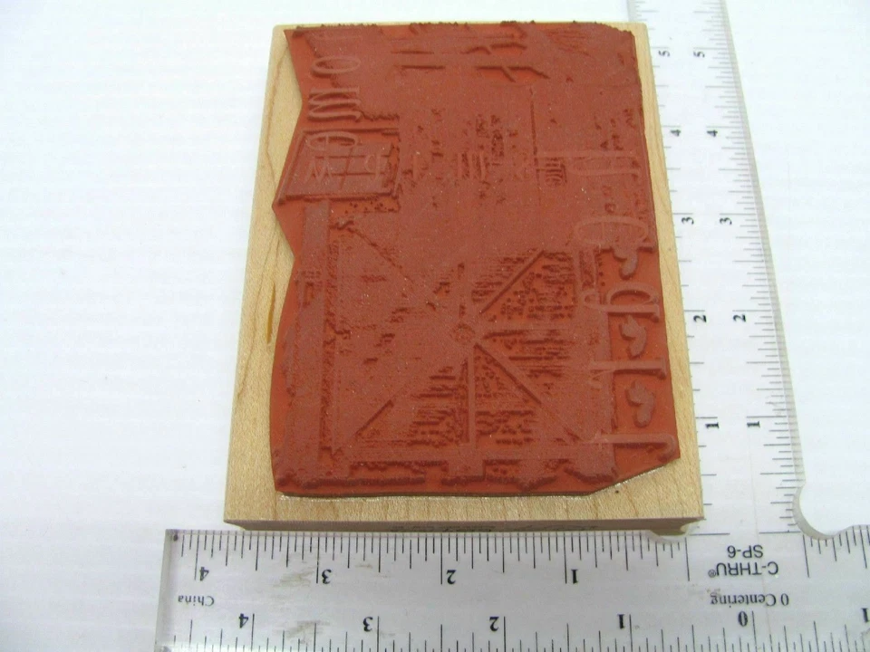 Sello de Goma - Chatarra Club Salud y Hogar Edición Limitada 3.5"x4.75" Amor - 217 Foto 4 de 4