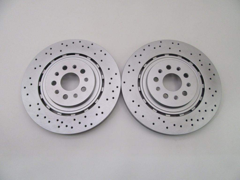 Maserati Ghibli Quattroporte front brake pads rotors #867 14-21