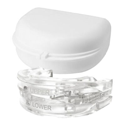 Anti Snoring Mouthpiece Sleep Apnea Guard Bruxism Anti Snore Pure Grind Aid Tray