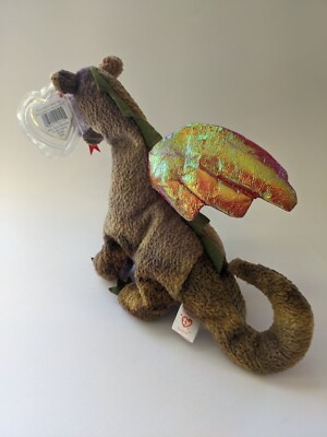 Ty Beanie Babies Scorch the Dragon Plush Toy 8421042104| eBay