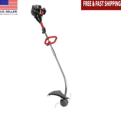 17'' Gas String Trimmer Easy Load Bump Feed Variable Speed Trigger 26cc Engine US