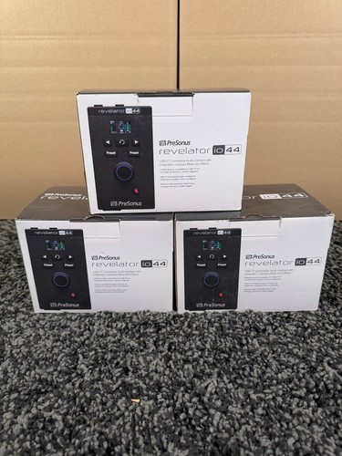 PreSonus Revelator io44 USB-C 96k Audio Interface Mixer +FX - NEW+Warranty