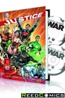 JUSTICE LEAGUE VOLUME 1 ORIGIN HARDCOVER AND DVD BLU RAY SET New Hardback