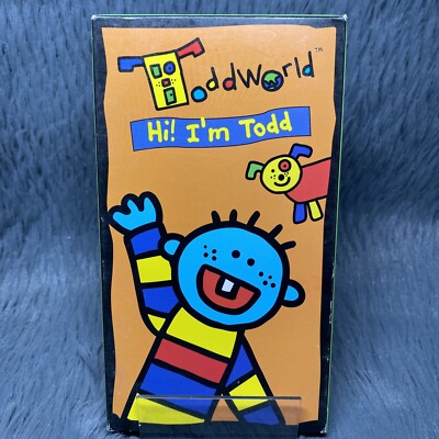 ToddWorld Hi I'm Todd VHS Tape 2005 Discovery Kids TLC Original 4