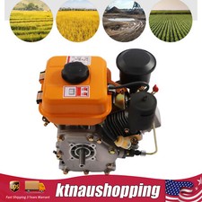 Monocilindrico a rinculo manuale motore diesel per piccole macchine agricole 196CC