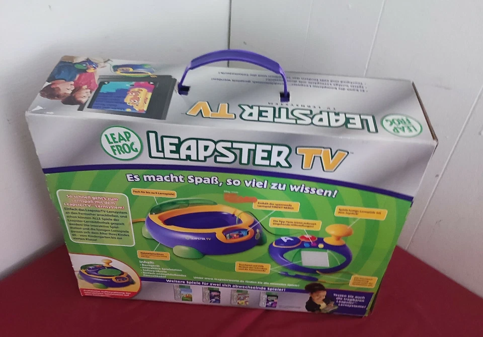 LEAPSTER TV LEAPFROG Kindercomputer.  TV Lernsystem. - Bild 3 von 3