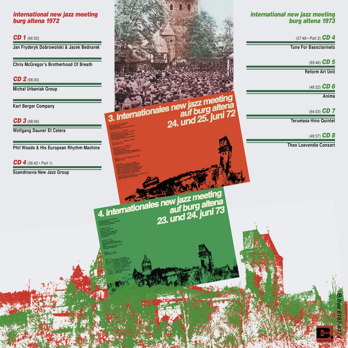 Various - International New Jazz Meeting Burg Altena 1972 - 1973 