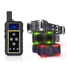 2000M Remote 3 Dog Shock Collar Hunting Pet Trainer Waterproof Rechargeable