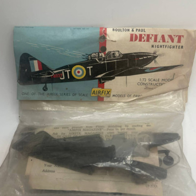 Vintage Boulton and Paul Defiant Nightfighter 1/72 Scale