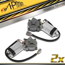 A-Premium 2x Rear Side Window Lift Motor for Lincoln Continental 1988-1992 Sedan
