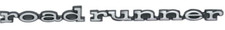 Oer Rear Trunk Panel Emblem For 1969-1970 And 1973-1974 Plymouth Road Runner