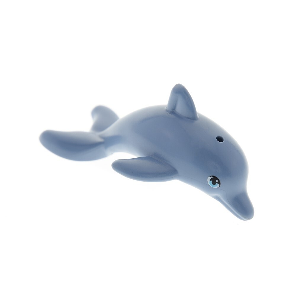 1x Lego Animal Dolphin Jumping Sand Blue Eyes Blue Friends 41015 13392pb03