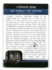 2019 Rittenhouse The Twilight Zone Rod Serling Edition Trading Card #55