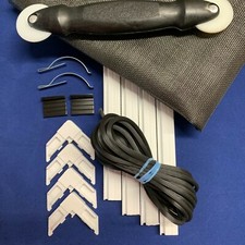 Kit completo telaio schermo solare finestra– 5/16”x 3/4” 4 CORNICI COLORI 36”x36” fai da te