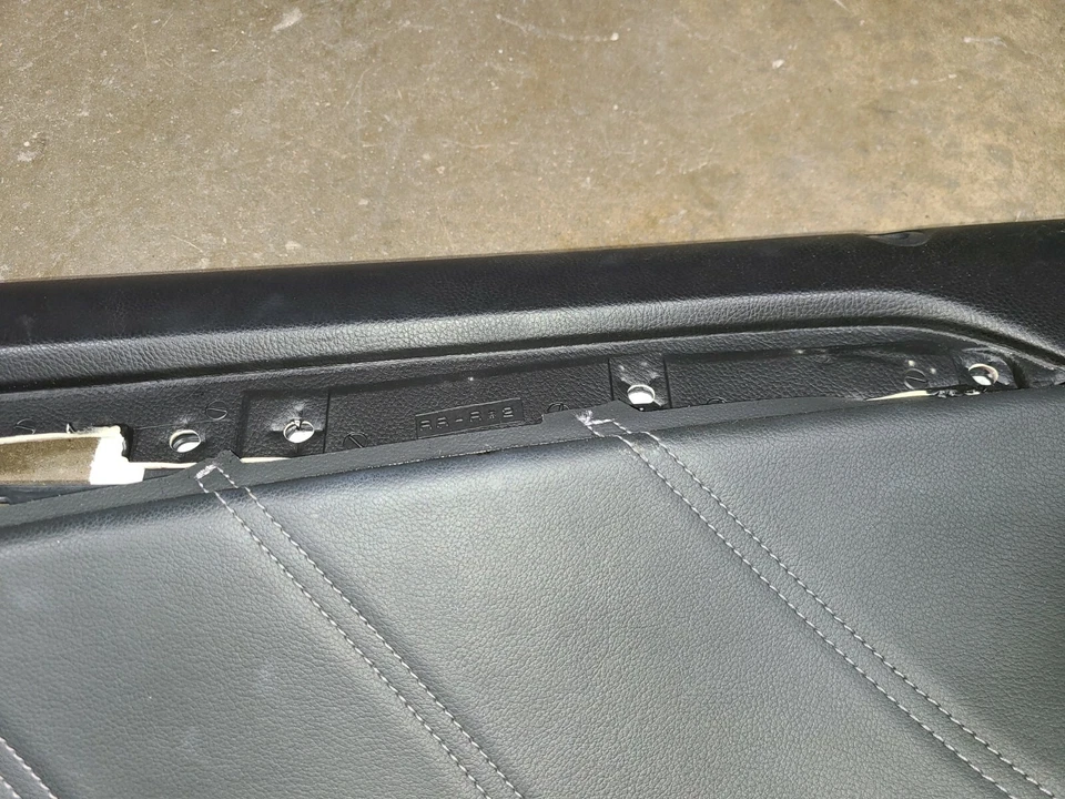 Conjunto de panel interior de puerta trasera derecha Acura TL Type S 2007 2008 OEM 8076 Foto 3 de 4