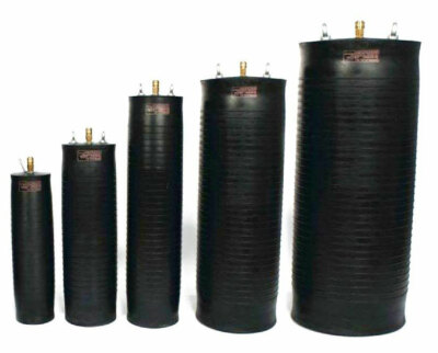 Absperrblase 35-500 mm,  2,5 bar, robust und langlebig