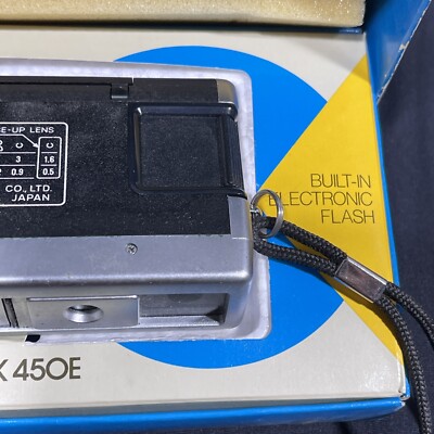 Vintage Minolta Autopak 450E Pocket Film Camera Original Box | eBay