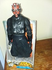 Jakks Pacific Star Wars Darth Maul 18 Inch Figure 2014, Open item, minor defects