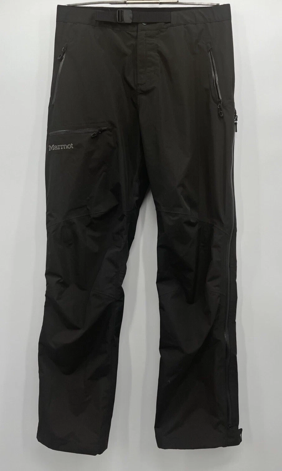 MARMOT Men's Zippered Leg Outdoor Hiking Black Pants Size Medium (8) #K35730