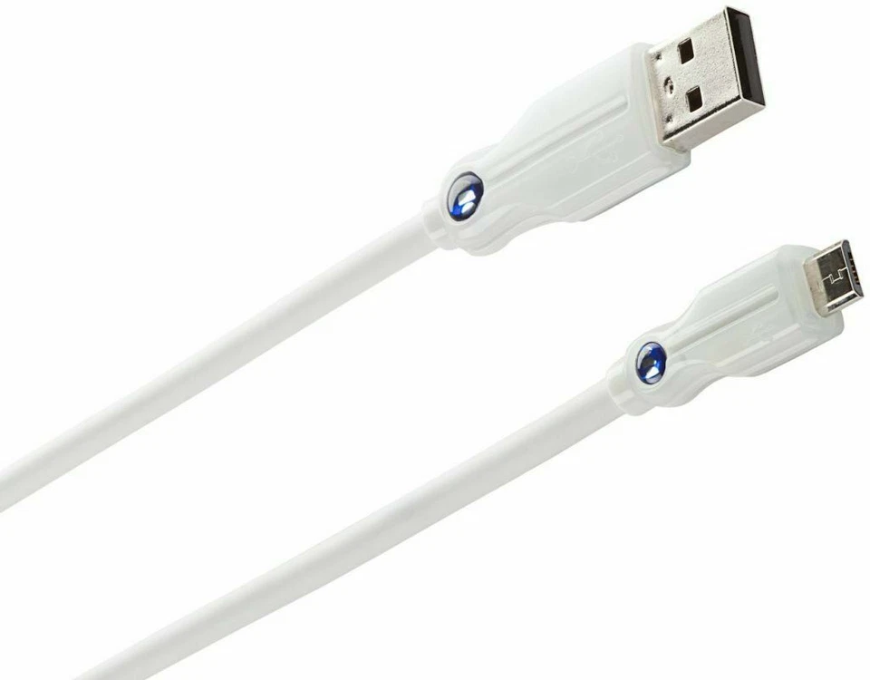 6” Monster Cable Usb-A To Micro-USB 6 inch Short Charging Cable Cord Wire Dock - Image 3 of 4