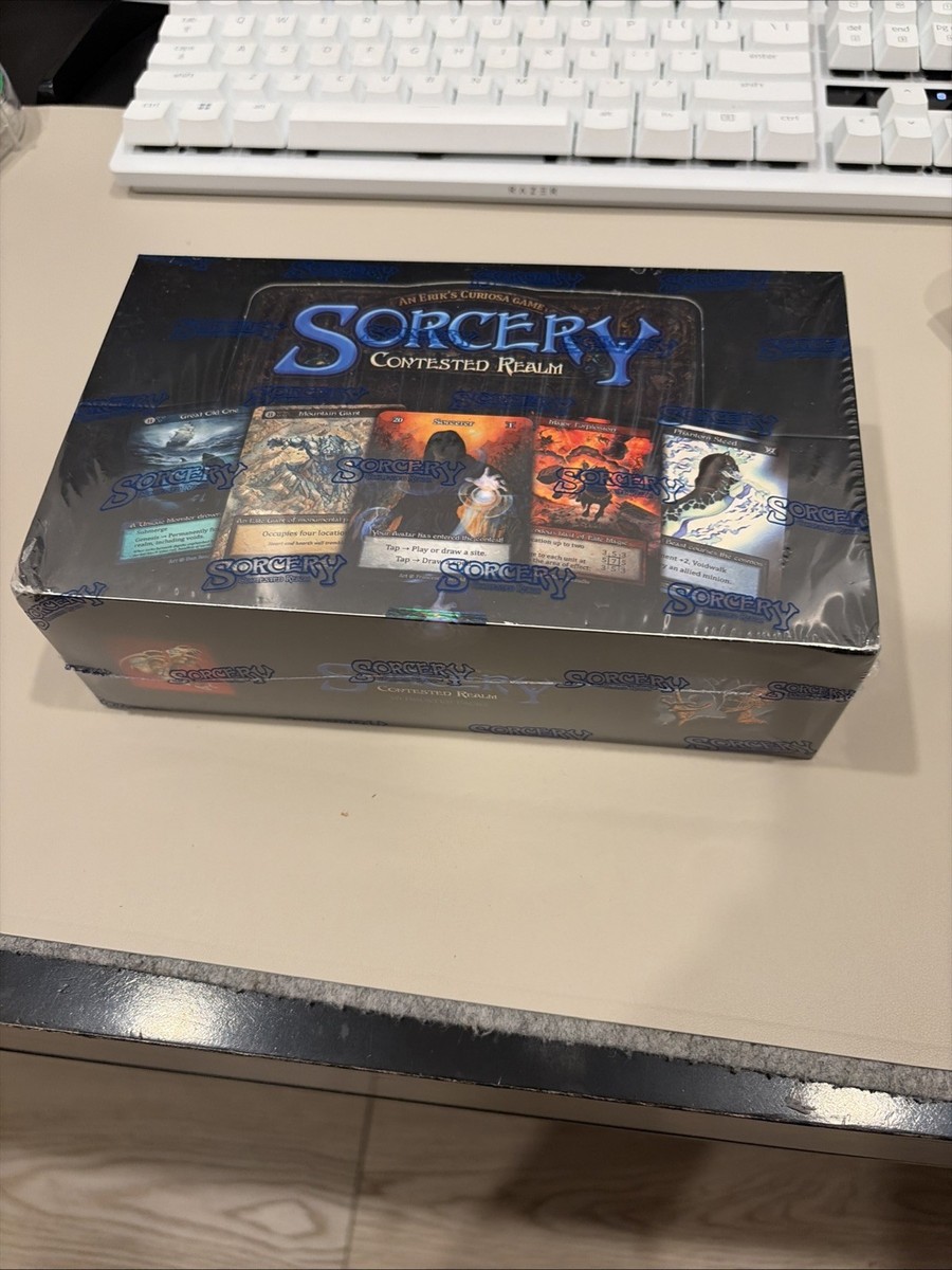 sorcery beta booster box Past auction: TCG: Contested Realm - - English tactical nerve and an appreciation for hand Sorcery: Contested Realm - Beta
