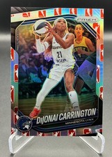 2025 Prizm WNBA - Dijonai Carrington #9 Logo Prizm - Minnesota Lynx