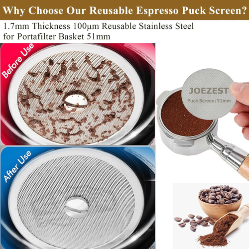 51Mm Espresso Tamper Espresso Accessories Kit: Espresso Tamper Set, Coffee Tampe - Picture 3 of 12