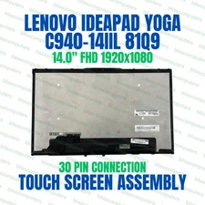 Lenovo Yoga C940-14IIL 14" FHD LCD Touch Screen Display Digitizer 5D10S39595