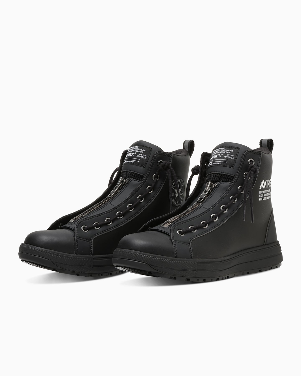 AVIREX × Converse All Star PS 2 Centerzip Hi Black 33702770 Men's
