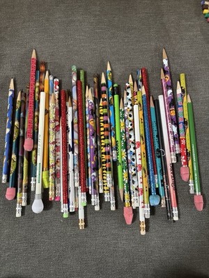 Vintage Pencil Lot From The Early 2000s Y2K Some Used Some New