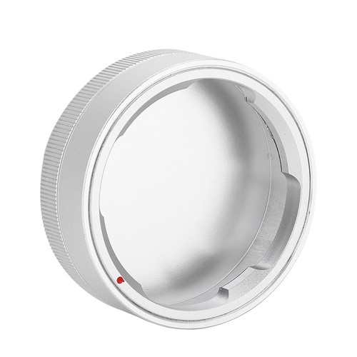 (Silver) Lens Cap Metal Lightweight Small Camera Rear Cap For M Mount - Picture 2 of 10