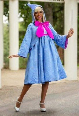 Disney Cinderella Fairy Godmother Womens Costume SIZE LARGE (used)