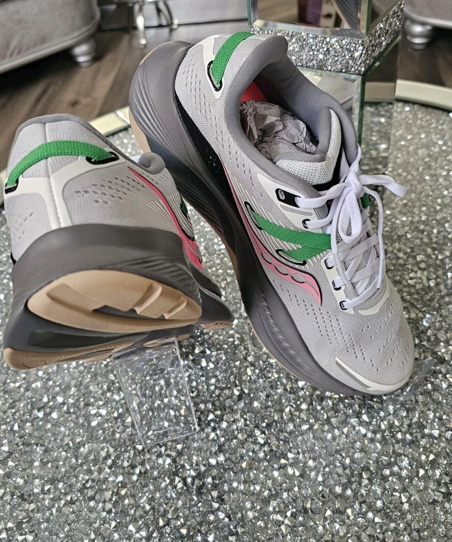 NIB  Saucony Guide 16 White Pink Gravel WOMEN'S SIZE 10.5 thumbnail 5