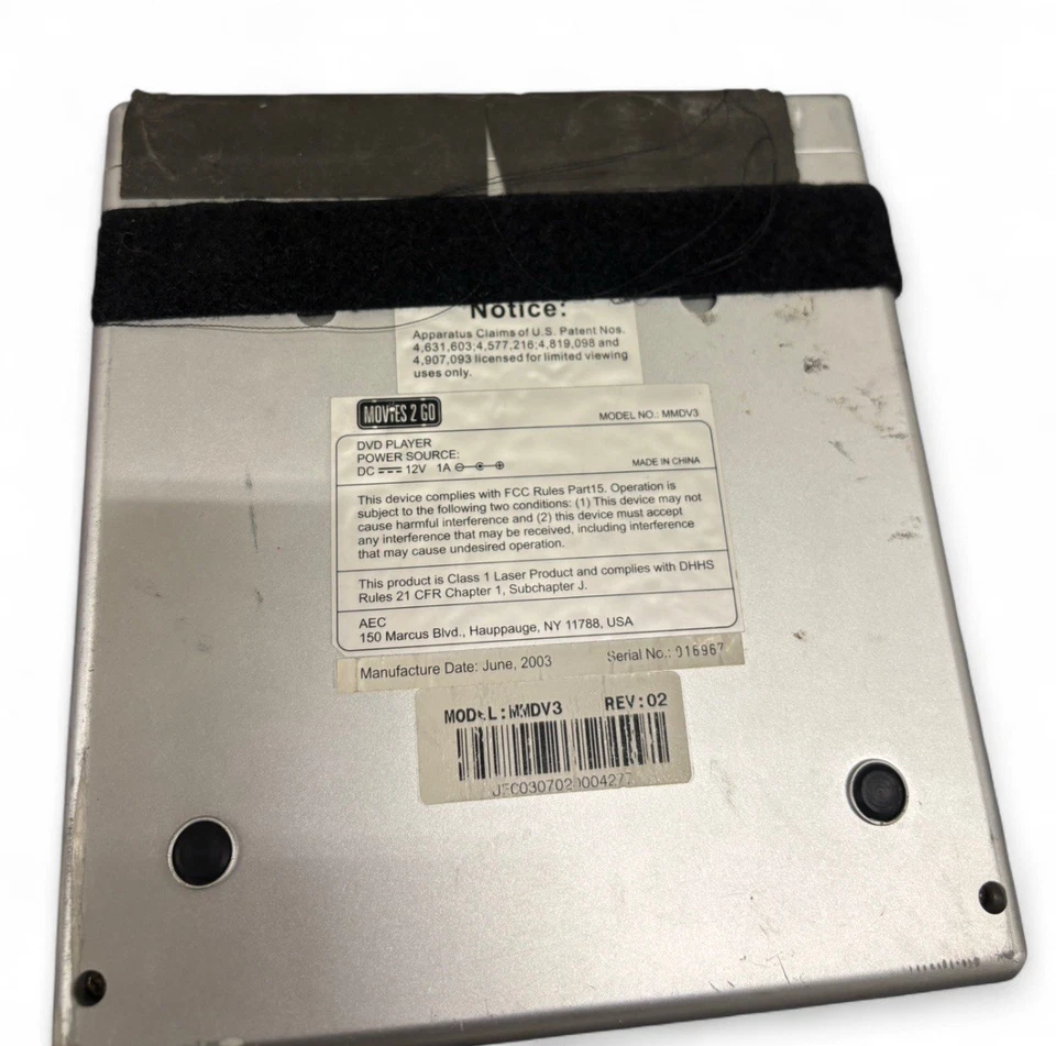 Movies2Go Auto DVD system MMDV3 - Image 4 of 4