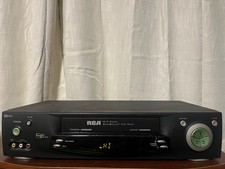 RCA VR702HF VHS VCR Plus Silver Player 4-Head No Remote Pre-owned Tested