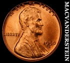1950-D Lincoln Wheat Cent- Red- Choice Gem Brilliant Uncirculated Luster #J5701