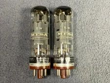 2 Mesa EL34 Power Tubes Guitar Amplifier Matched Pair