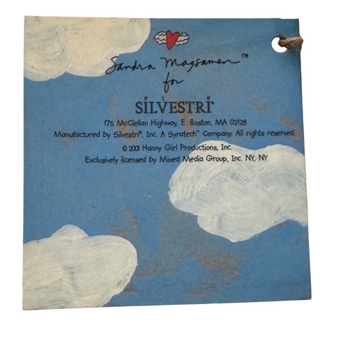 Placa Sandra Magsamen Silvestri 2001 de colección Los bebés nacen con corazón de oro nueva con etiquetas - Imagen 6 de 6