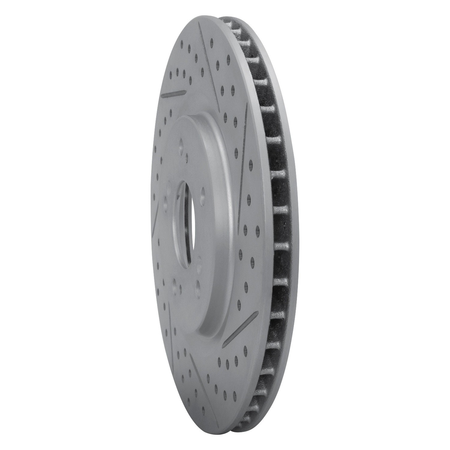For Acura NSX 97-05 DFC Drilled & Slotted Rear Passenger Side Brake Rotor
