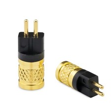 2 Pcs 0.78mm 2-Pin Male to MMCX Female Adapter