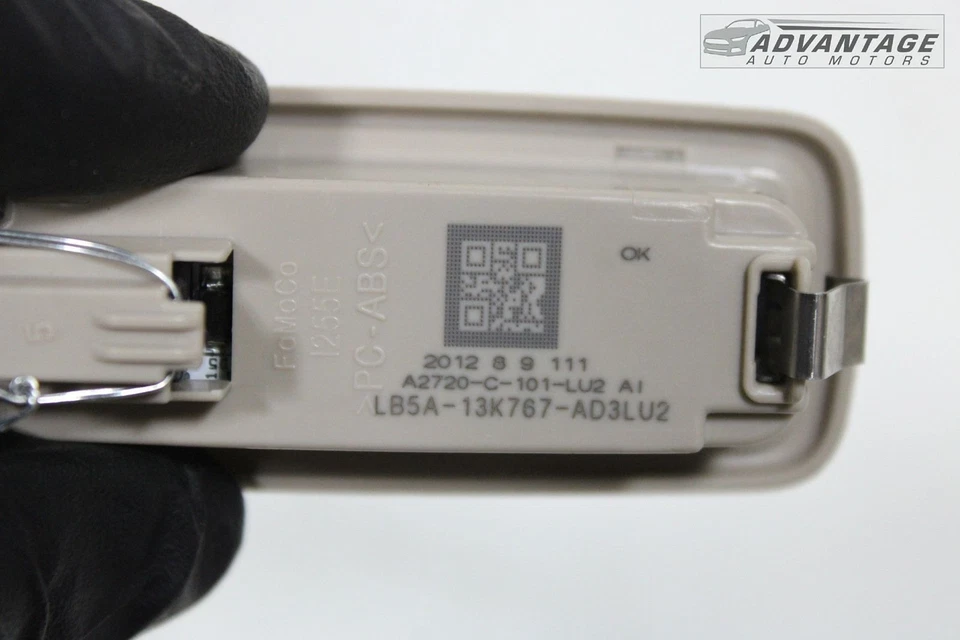 Ford Explorer 2020-2024 techo superior cúpula luz lectura mapa lámpara OEM Foto 4 de 4