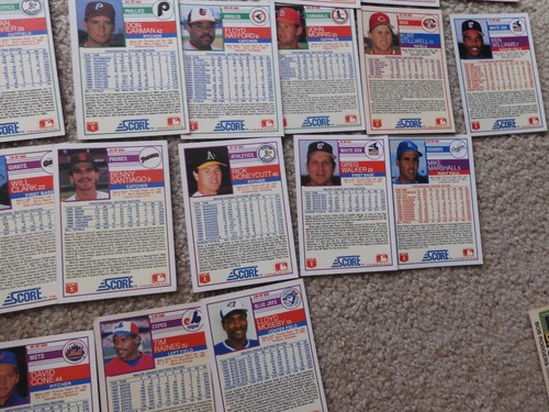 68 KARTEN LOT BASEBALL KARTEN SCORE 1988 BASEBALL KARTEN SAMMLUNG - Bild 15 von 15