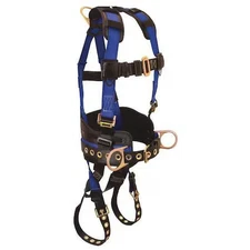 Condor 45J270 Full Body Harness, Vest, 425 Lb. Weight Capacity, Positioning,