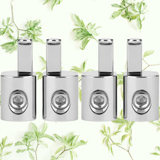 4PCS ILL Customz Offset Power and Ground 1/0 Gauge to 4 Gauge Amp Input Reducers