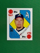 2010 Topps Baseball 1951 Topps Red Backs #13 Chipper Jones